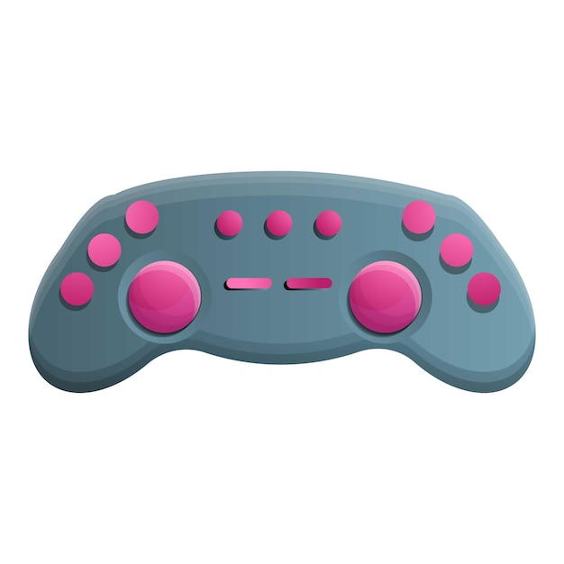 Gaming-Pad-Symbol Karikatur von Gaming-Pad Vektor-Symbon für Webdesign isoliert auf weißem Hintergrund