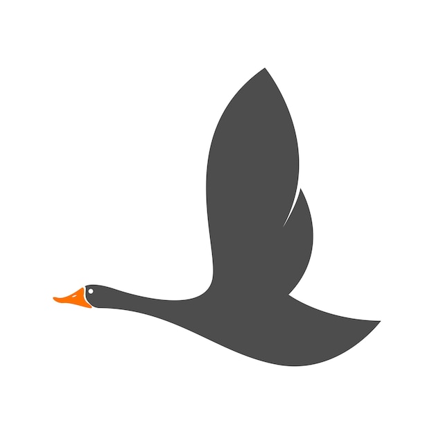 Vektor gans-logo-icon-design