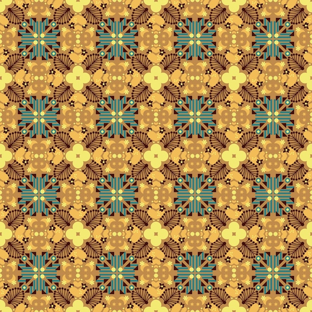 Garten natur seamless pattern blumenhintergrund damask aboriginal ornament art