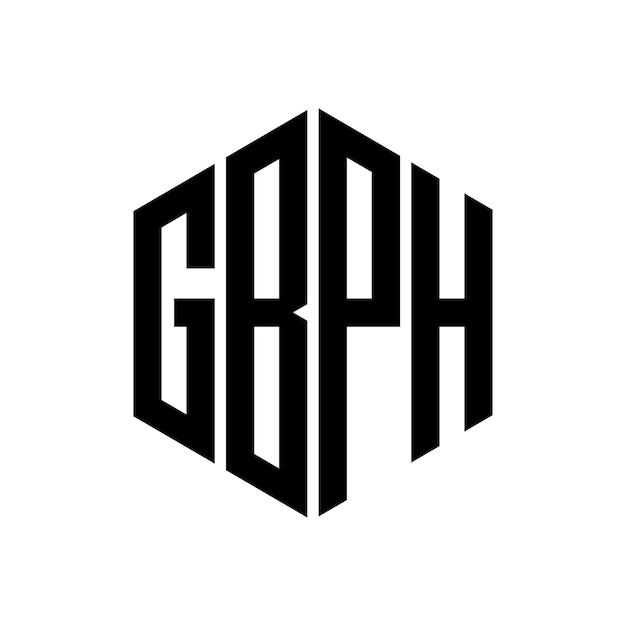 Vektor gbph-logo-monogramm gbph modern letter logo design vector