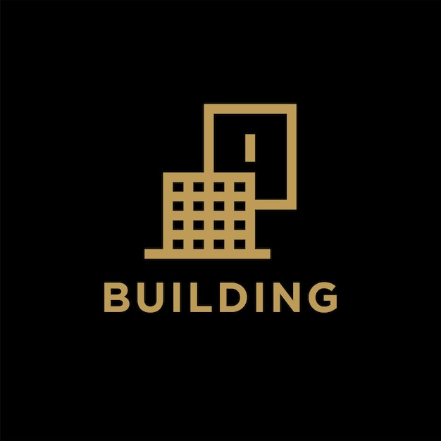 Gebäude-logo-symbol-vektor-bild