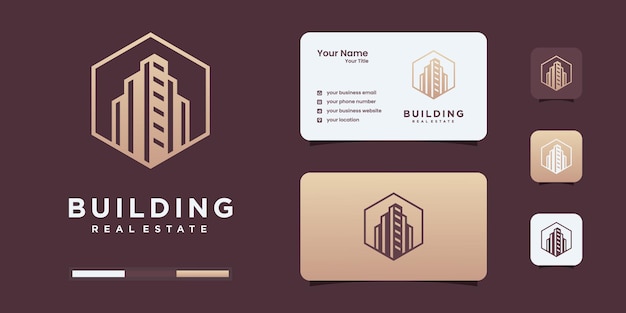 Gebäudearchitektur wortmarke logo design inspirationsvorlage.