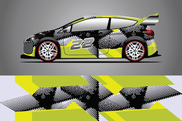 Gebrauchsfertiges Print-Wrap-Design