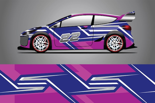 Gebrauchsfertiges Print-Wrap-Design