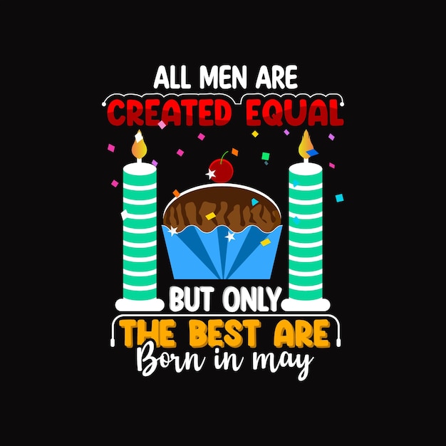 Geburtstag t-shirt-design