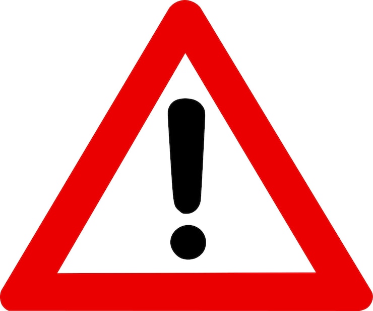 Vektor gefahr, warnung, vektor, straße, symbol, farbe, zeichnung, von, international, straßenschild, in, transport