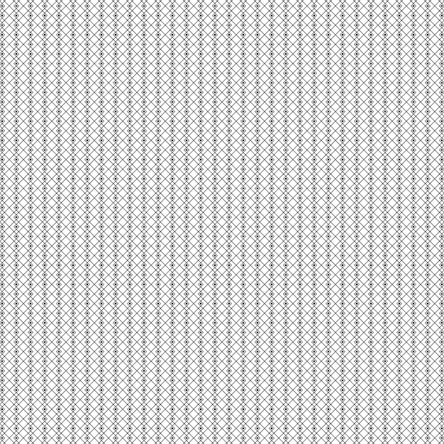 gegenüberliegende Quadrate, die an den Enden mit einem anderen schwarzen gegenüberliegenden Quadrat gekreuzt sind, das auf einem weißen Muster zentriert ist
