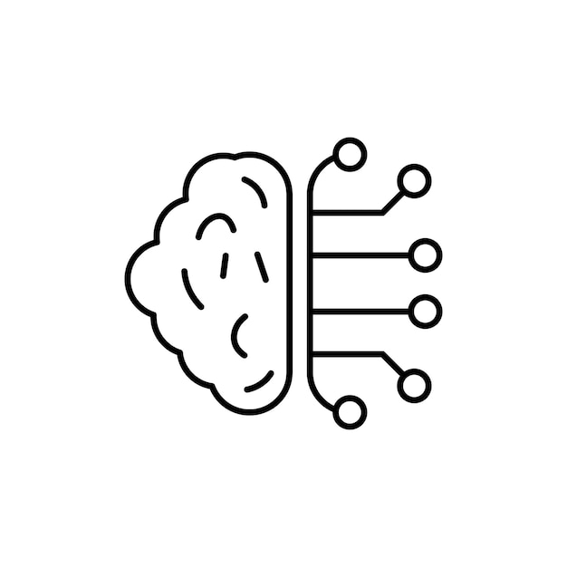 Gehirnkreis-Symbol