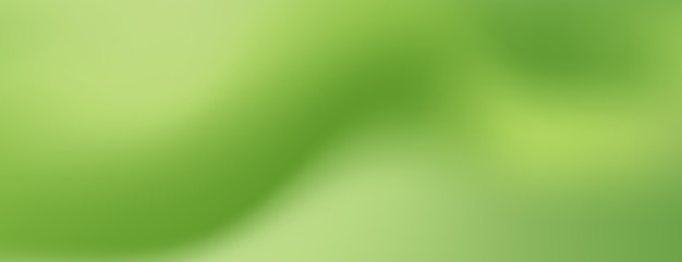 Gelassenes und ruhiges abstraktes Banner mit einem weichen hellgrünen Gradienten