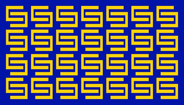 Gelbe Form mit blauem abstrakten Hintergrund Landschaft für Ihre grafische Ressource