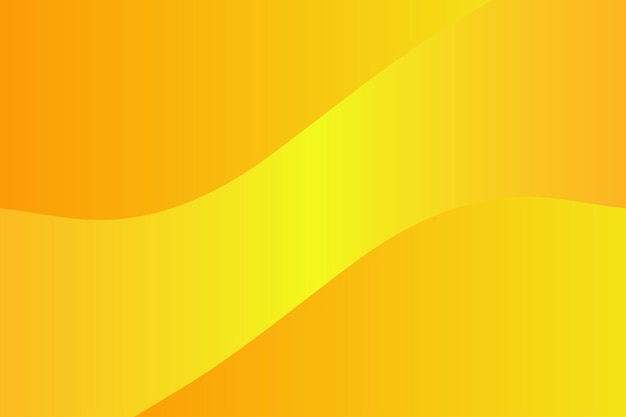 Gelbe und orangefarbene abstrakte Gradient-Hintergrundvektor-Illustrationsdesign