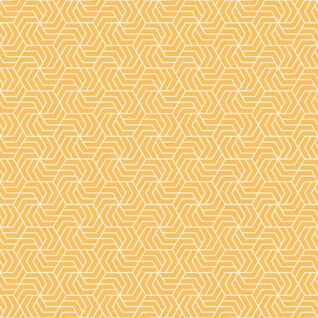 Gelbes und weißes geometrisches muster