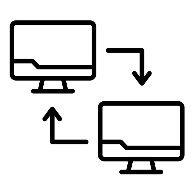 Gemeinsame Systeme Vektor-Illustrationsstil