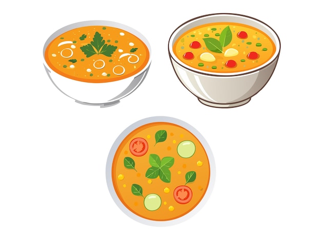 Gemüse mit Sambar-Linsen