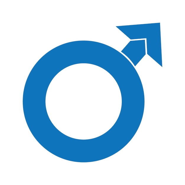 Vektor gender-logo-icon-vektor-design-vorlage