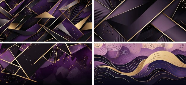 Vektor geometrie dreieck dynamische gradient-layout-präsentation futuristische trendige 3d-stil-poster-cover