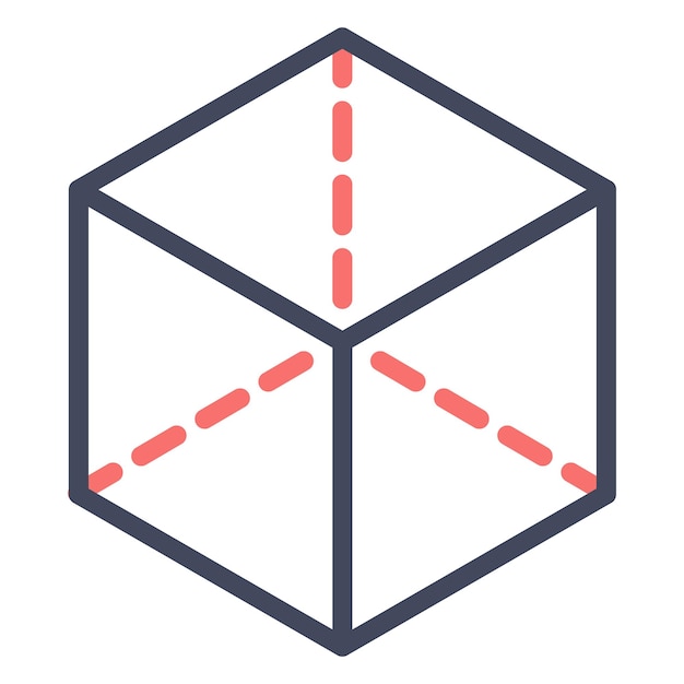 Geometrie-Vektorillustrationsstil