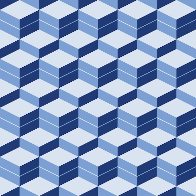 Geometrische abstrakte Fliesen des flachen Designs nahtloses Muster