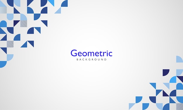 Geometrische abstrakte Formen Hintergrund mit Farbverlauf