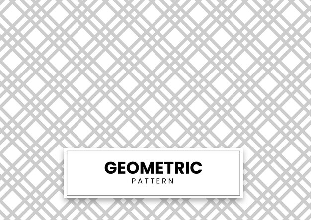 Vektor geometrische einfache moderne mustervektorvorlage