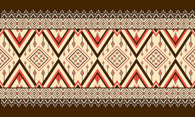 Geometrische ethnische musterstickerei .carpet,wallpaper,clothing,wrapping,batik,fabric,vektorillustrationsstickereiart.