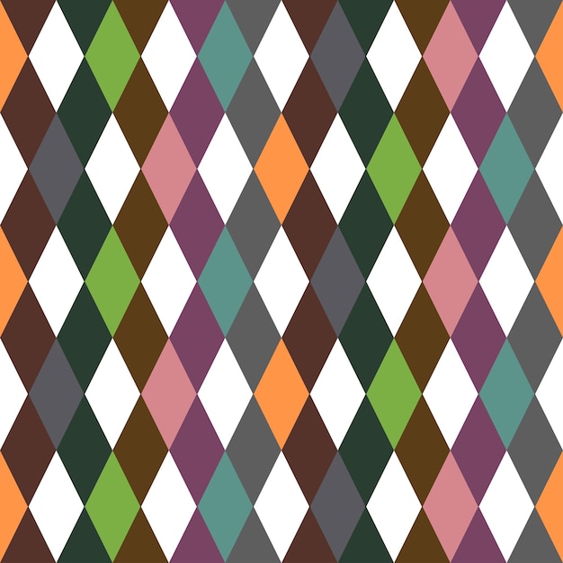 Geometrische nahtlose Muster Fliese Farbtextur Vintage-Design