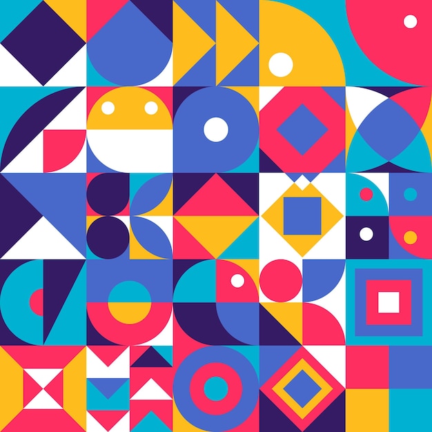 Geometrische Poster Hintergrund