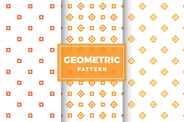 Geometrischer Mustersatz. Einfache, minimalistische Designs