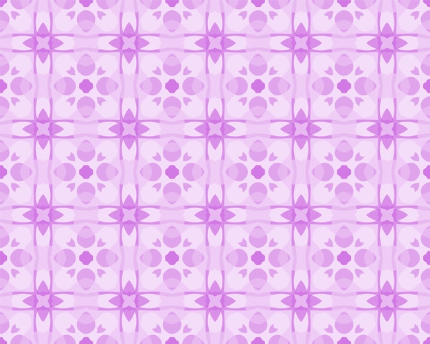 Geometrisches abstraktes mit Blumenmuster Nahtloses Muster des Vektors