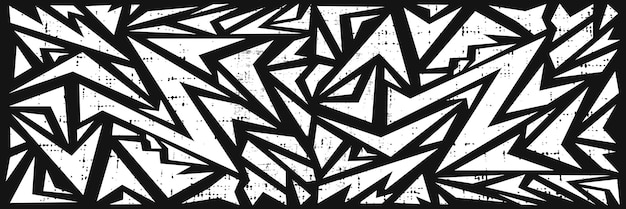 Geometrisches abstraktes Musterdesign in Weiß und Farbe