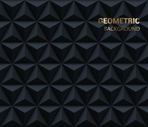 Geometrisches Dreiecksmuster