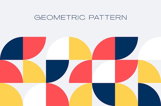 Geometrisches muster bunt