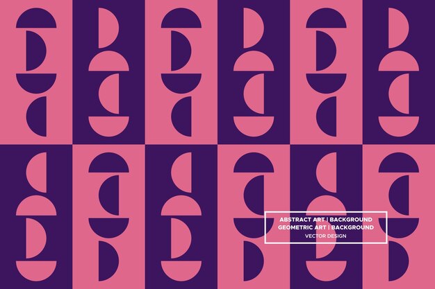 Geometrisches Muster Geometrischer Hintergrund Abstract Hintergrund Website-Design-Elemente Kreise Lila