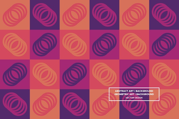 Geometrisches Muster Geometrischer Hintergrund Abstract Hintergrund Website-Design-Elemente Kreise Orange