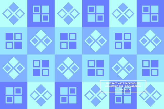 Geometrisches Muster Geometrischer Hintergrund Abstract Hintergrund Website-Design-Elemente Quadrate Blau