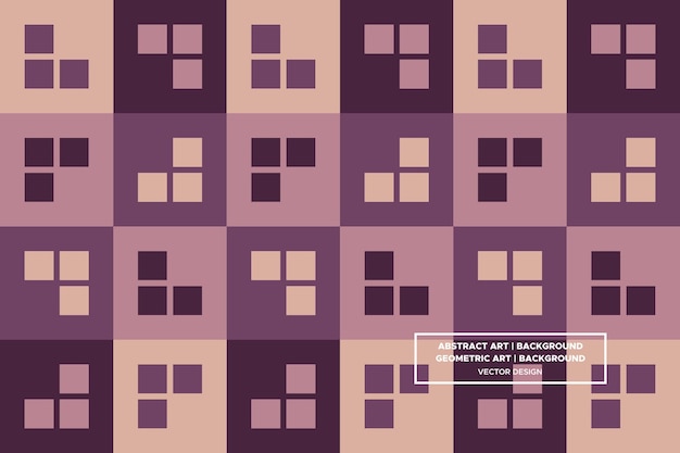 Geometrisches Muster Geometrischer Hintergrund Abstract Hintergrund Website-Design-Elemente Quadrate Braun