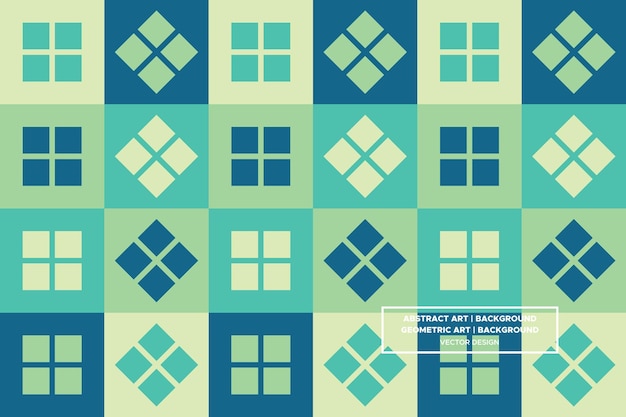 Geometrisches Muster Geometrischer Hintergrund Abstract Hintergrund Website-Design-Elemente Quadrate Grün