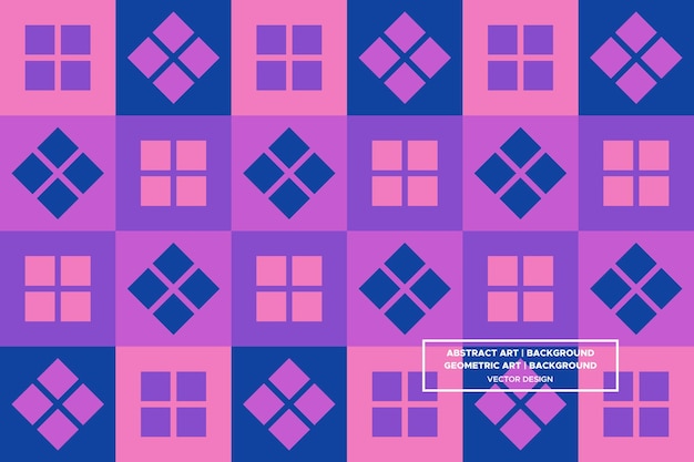 Geometrisches Muster Geometrischer Hintergrund Abstract Hintergrund Website-Design-Elemente Quadrate Lila