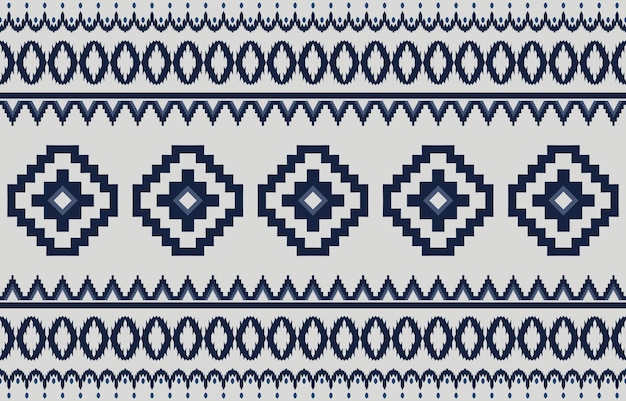 Geometrisches Stammes-nahtloses Muster Design für HintergrundTeppichTapetenStoffDeckenTaschenStoffMöbelverpackung Vektor-Illustration-Stickerei-Stil