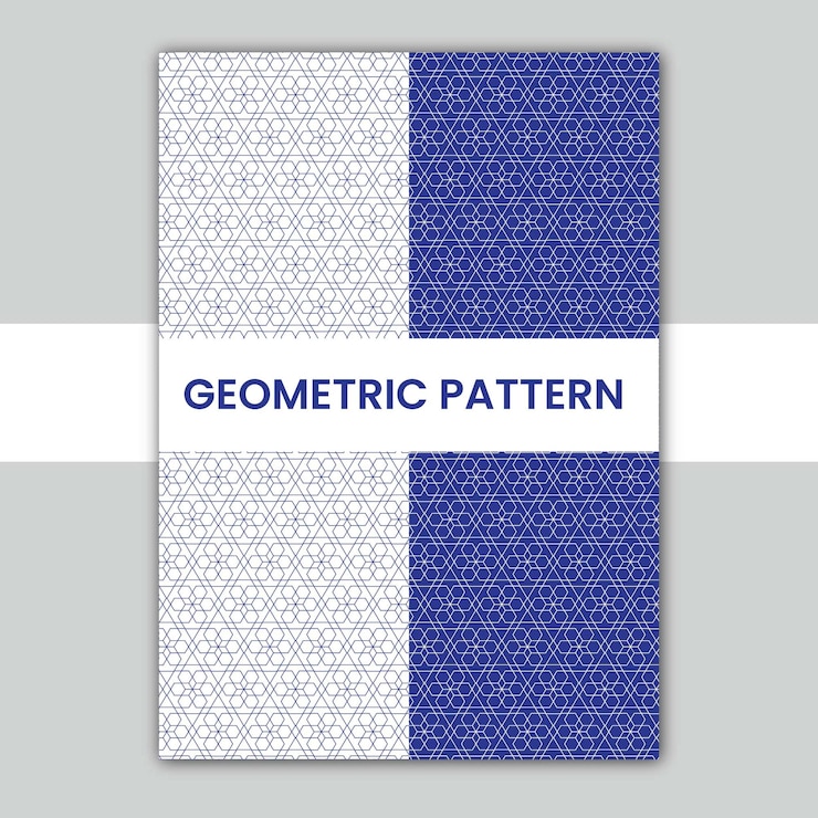Geometriv Musterentwurfsvektor