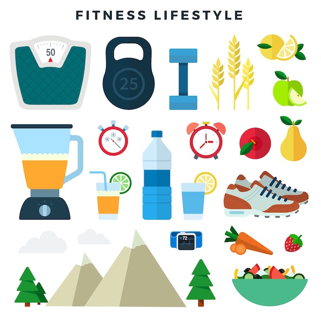 Geräte und produkte für fitness und gesunde lebensweise
