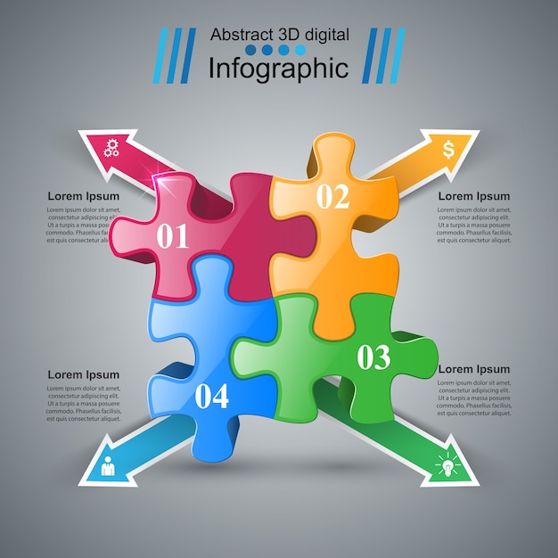 Geschäft infografiken.