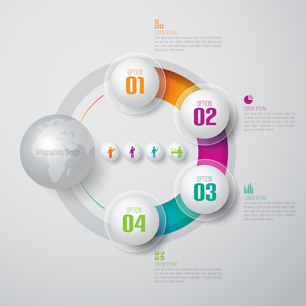 Geschäft infographik elemente