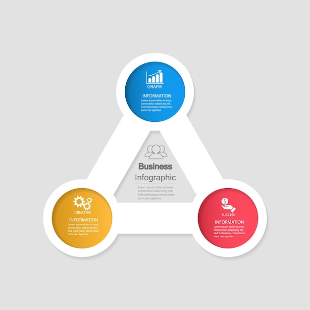Geschäfts-Infografik-Vorlagen