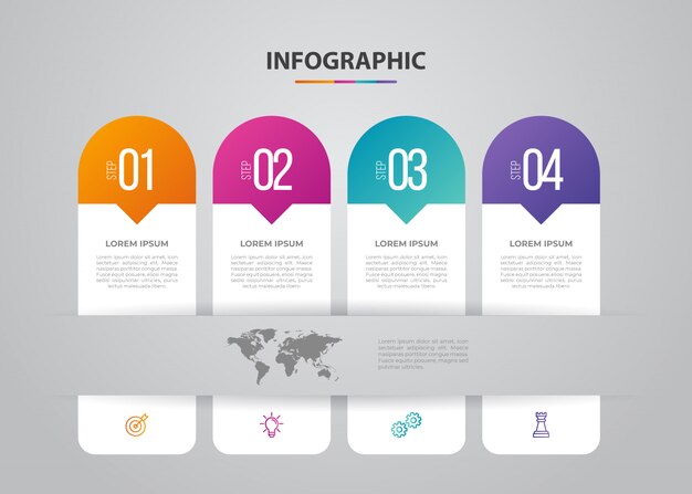 Geschäftsinfografiken. design minimalistisch und flach. unternehmensstatistik