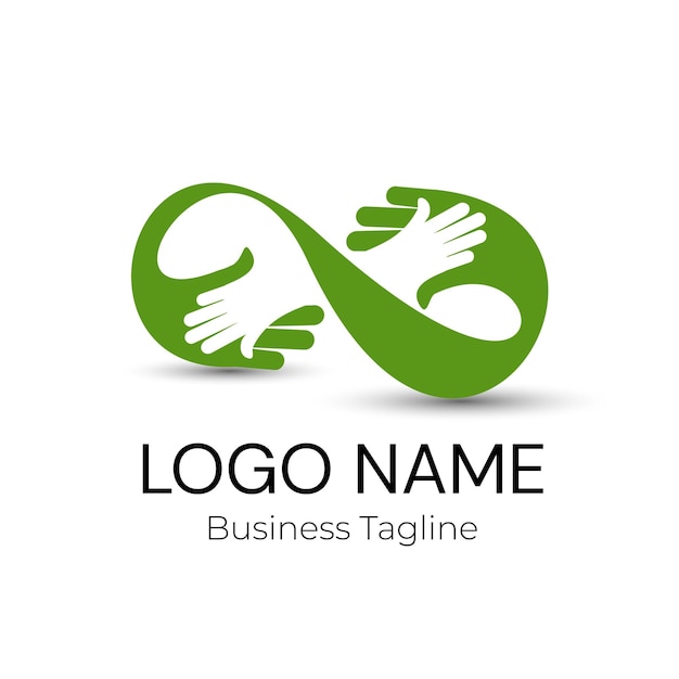 Geschäftsvorlage für Logo-Organisationsdesign