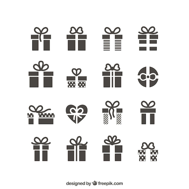 Geschenk-icons