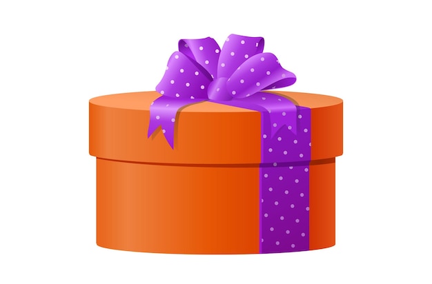 Geschenkbox orange