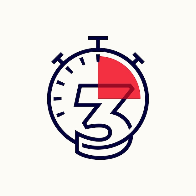 Geschwindigkeit nummer 3 logo
