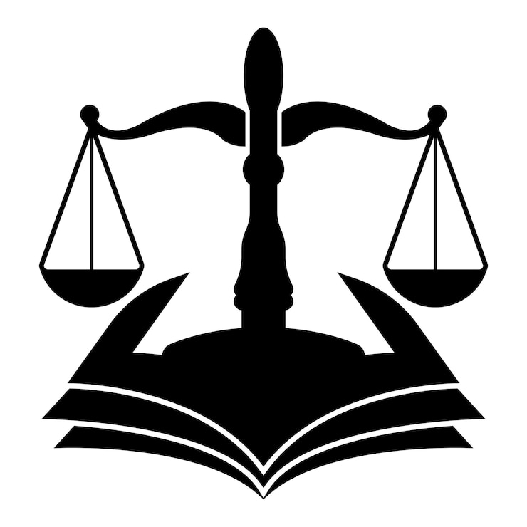 Vektor gesetz-symbol-logo-vektor-illustration-design-vorlage